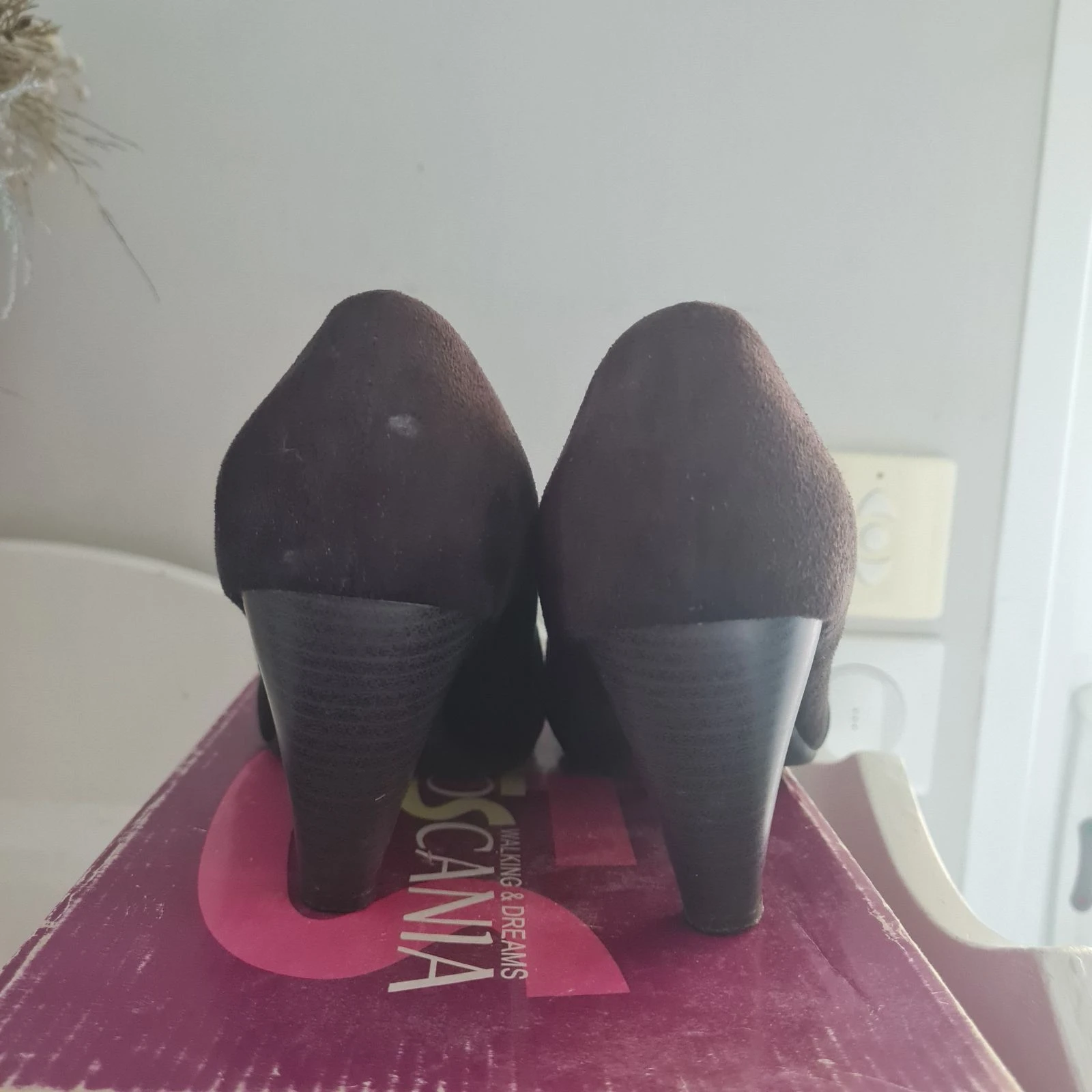 Zapatos de tacón morada – photo 3